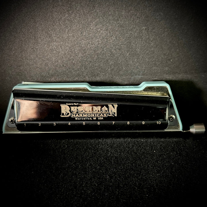 Bushman Gamechanger Blues C Chromatic Harmonica