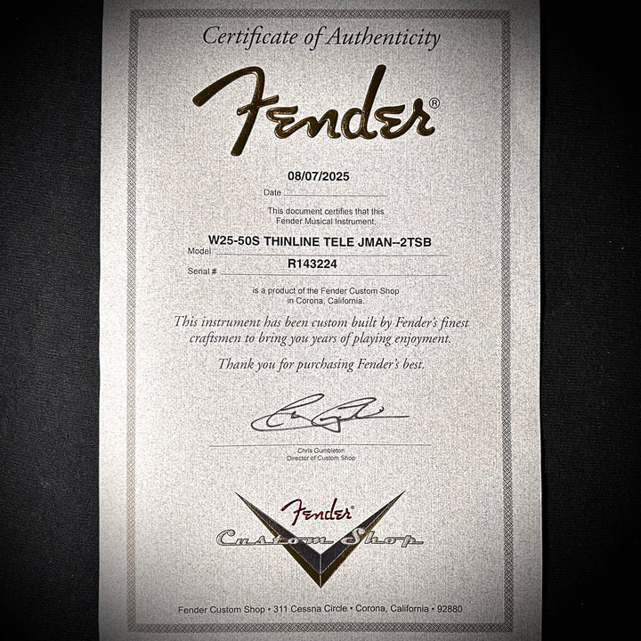 Fender 50’s Telecaster Thinline (Journeyman Relic)