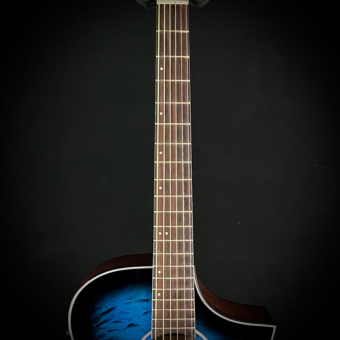 Ibanez AEWC16QA - Trans Blue Burst