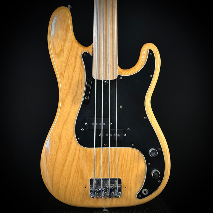 Vintage 1977 Fender Fretless Precision Bass
