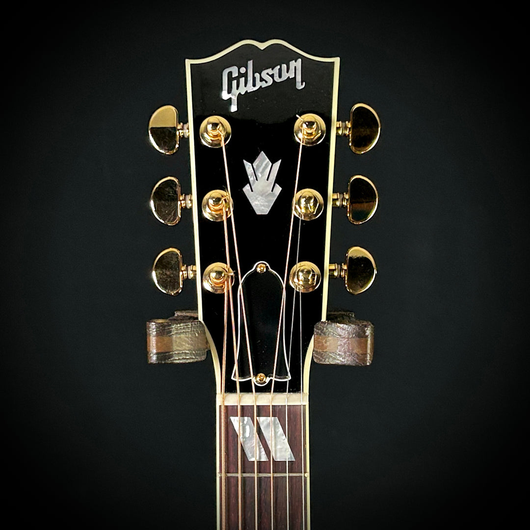 Gibson MV Custom J-185 EC - Trans Black