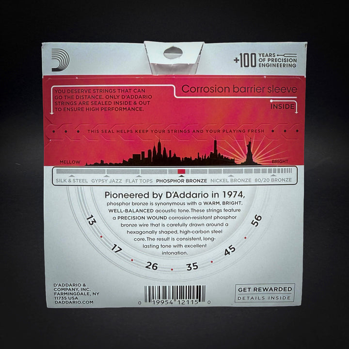 D'Addario EJ17 Medium Guage 13-56