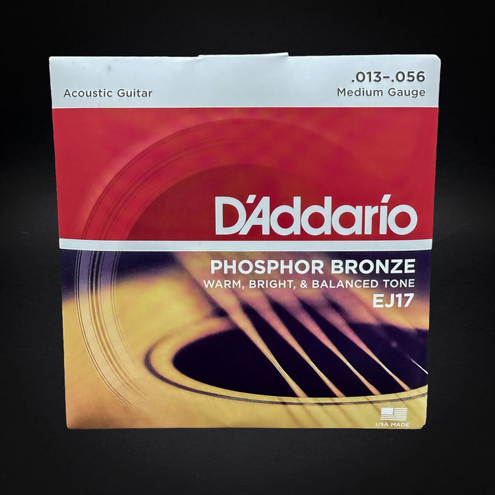 D'Addario EJ17 Medium Guage 13-56
