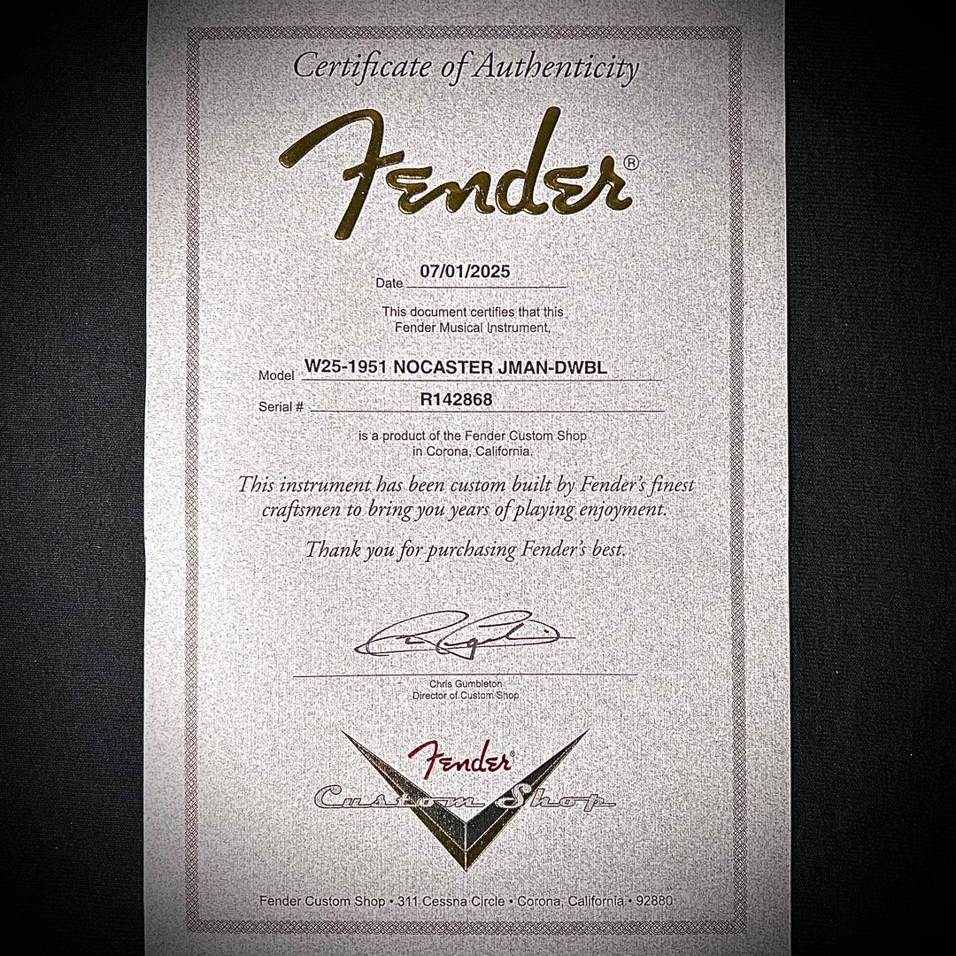 Fender Custom Shop ‘51 Nocaster Journeyman Relic
