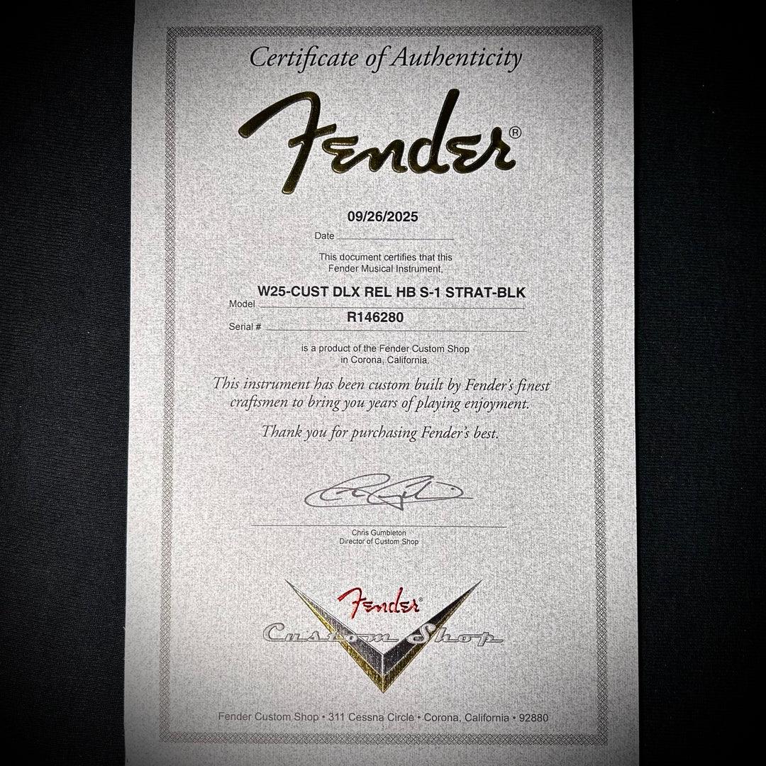 Fender Custom Deluxe HB S-1 Stratocaster Relic