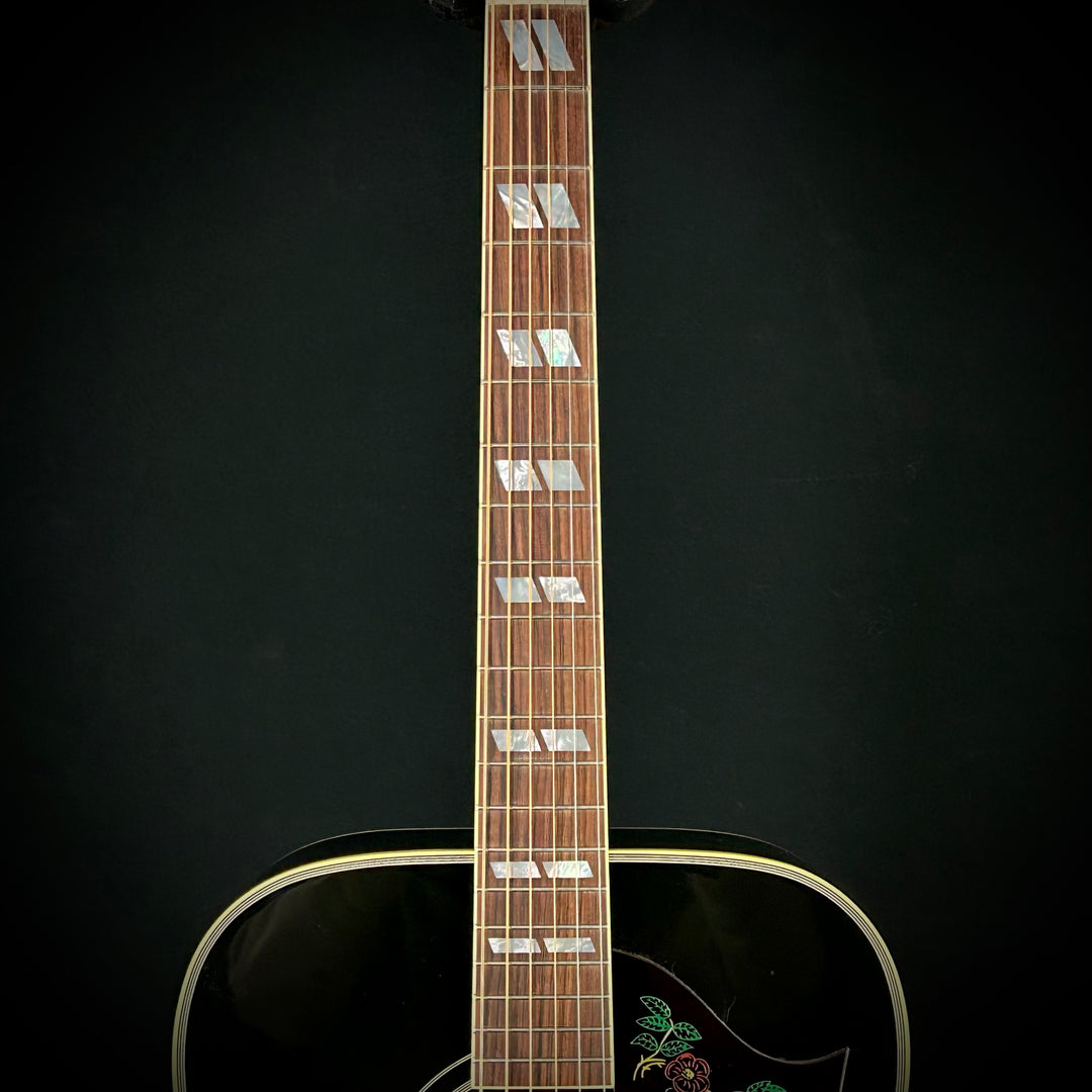 Gibson MV Custom Dove - Trans Black