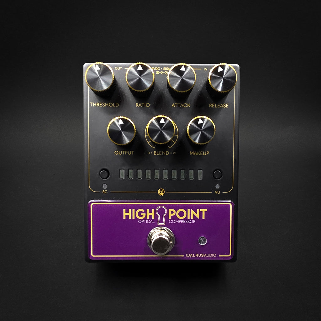 optical compressor guitar pedal Walrus Audio Highpoint Analog Optical Compressor – Music Villa MT