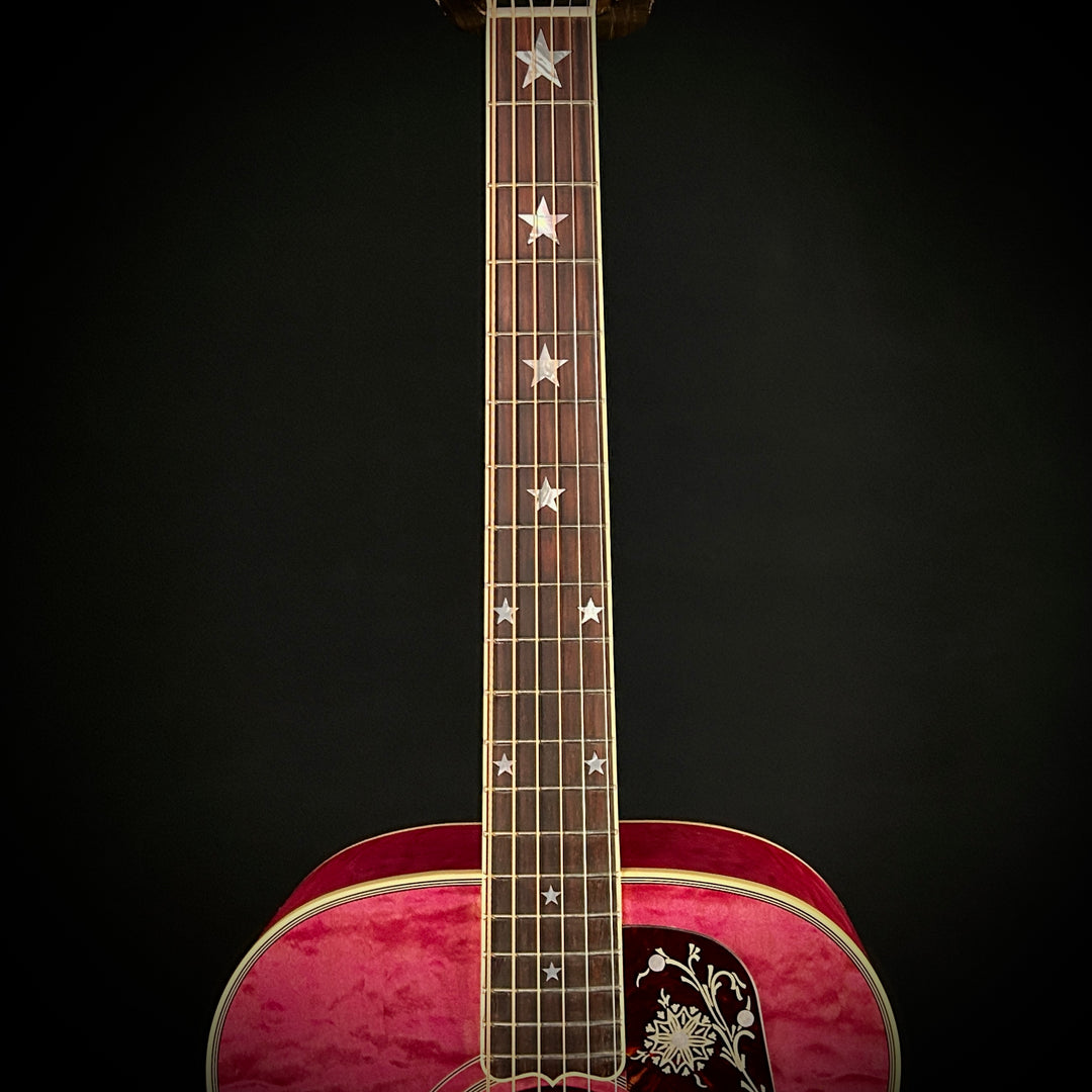 Gibson MV Custom Parlor SJ-200 - Trans Pink