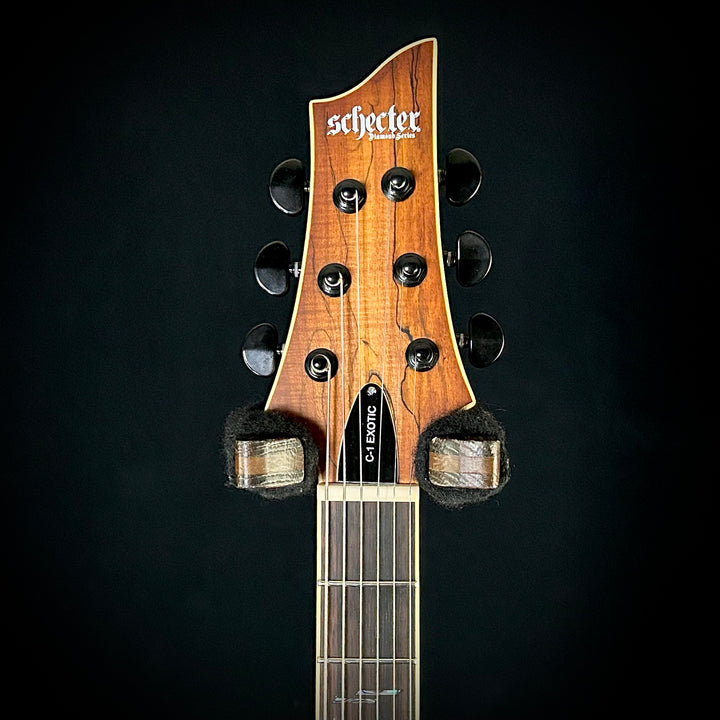 Schecter C-1 Exotic - Spalted Maple