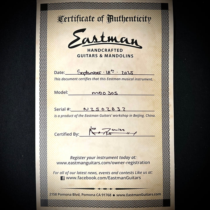 Eastman MDO305 - Octave Mandolin