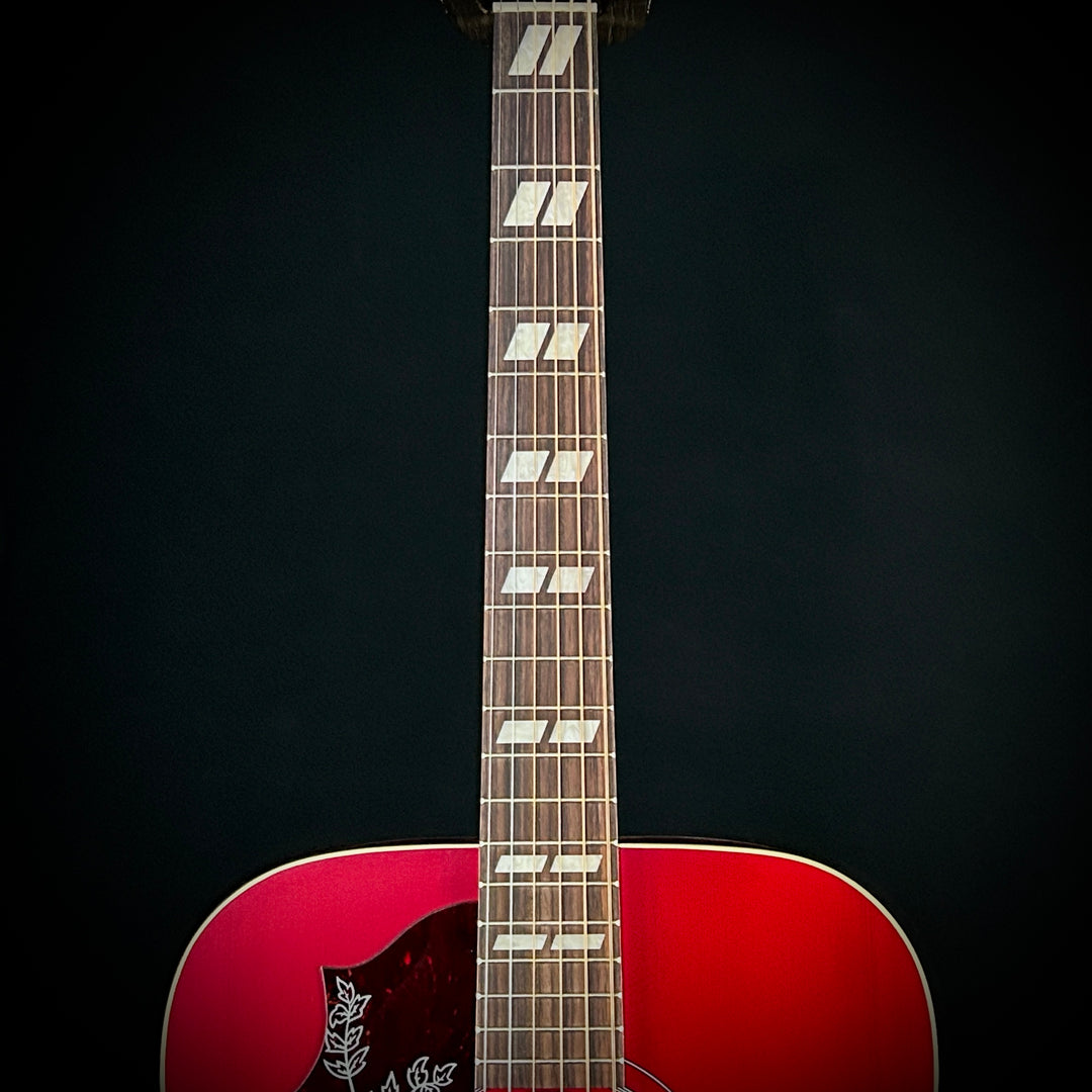 Gibson Hummingbird Special Satin - Vintage Cherry Lefty