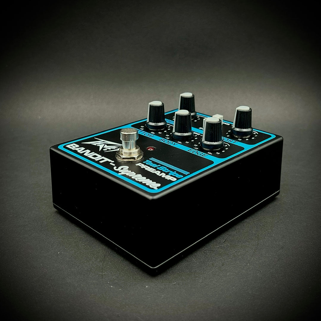 Peavey Bandit Supreme Teal Stripe Pedal – Music Villa MT