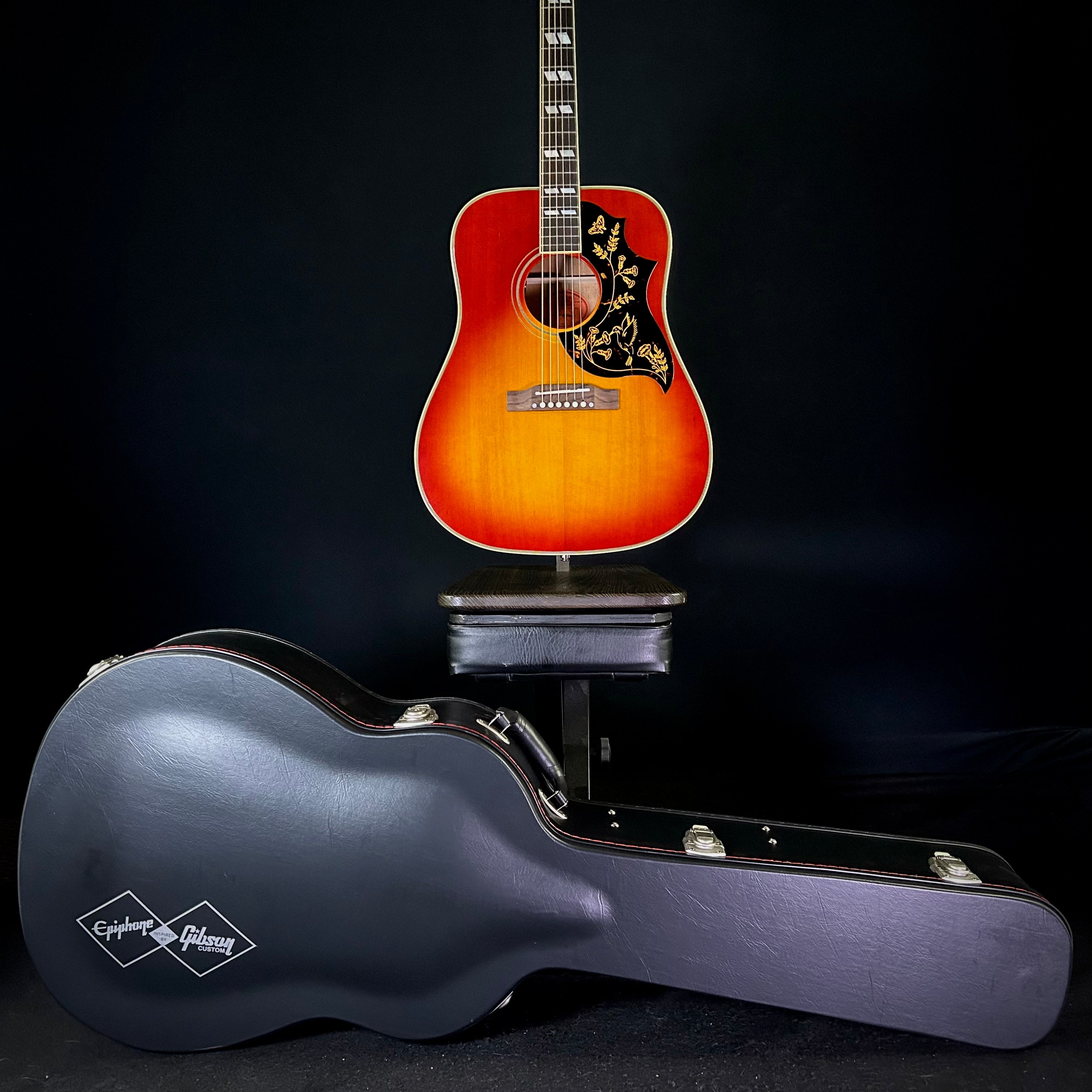 Epiphone 1960 Hummingbird - Heritage Cherry Sunburst – Music Villa MT