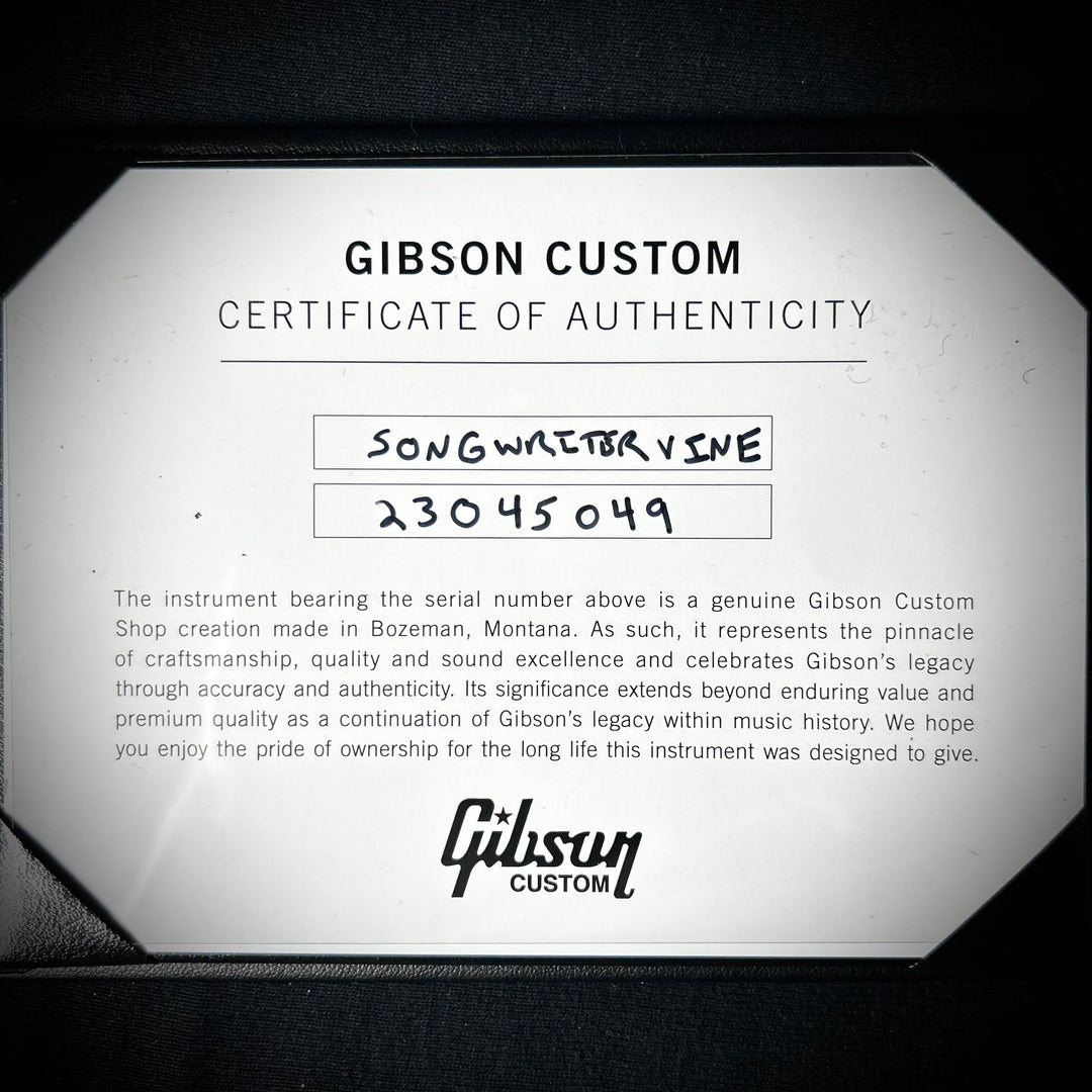 Gibson Custom Songwriter Vine - Rosewood Burst