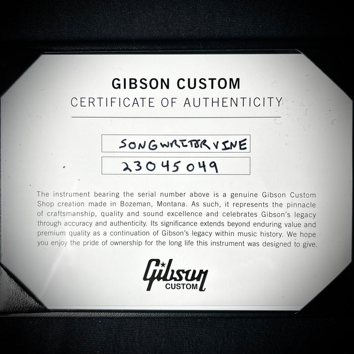 Gibson Custom Songwriter Vine - Rosewood Burst