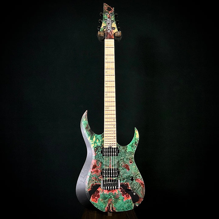 Schecter USA Custom Shop Sunset Extreme 6 Stabilized Top
