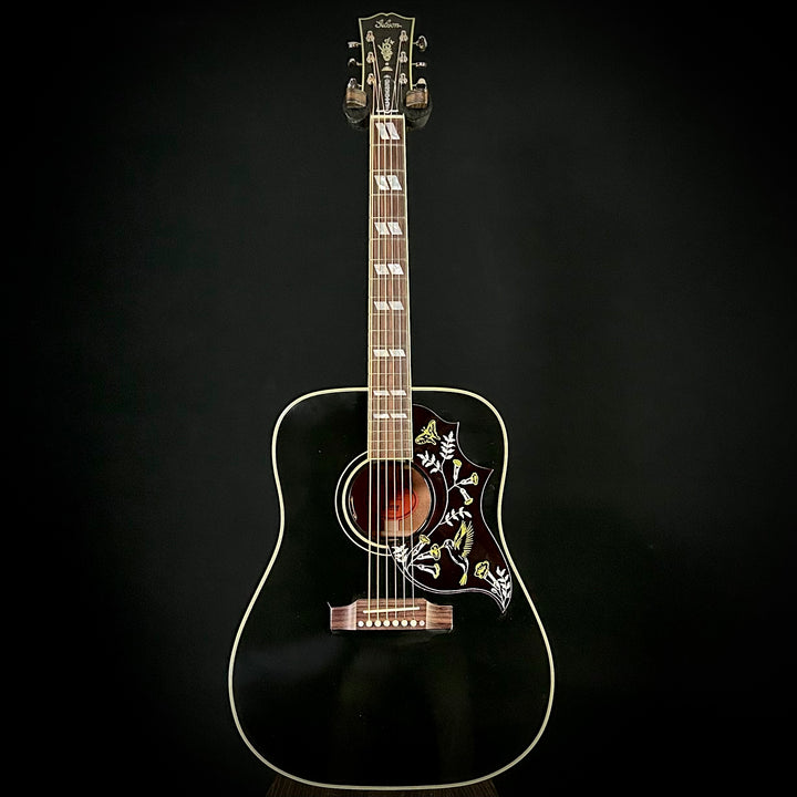 Gibson Custom Hummingbird Torch - Ebony Finish