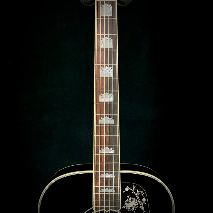 Gibson MV Custom Parlor SJ-200 - Trans Black