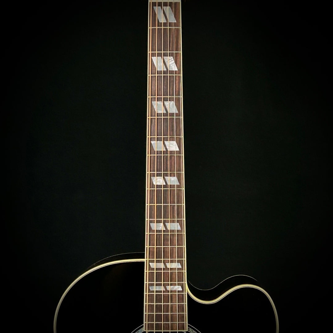Gibson MV Custom J-185 EC - Trans Black