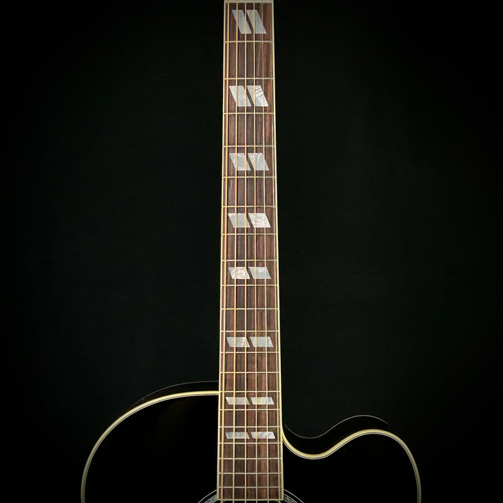 Gibson MV Custom J-185 EC - Trans Black