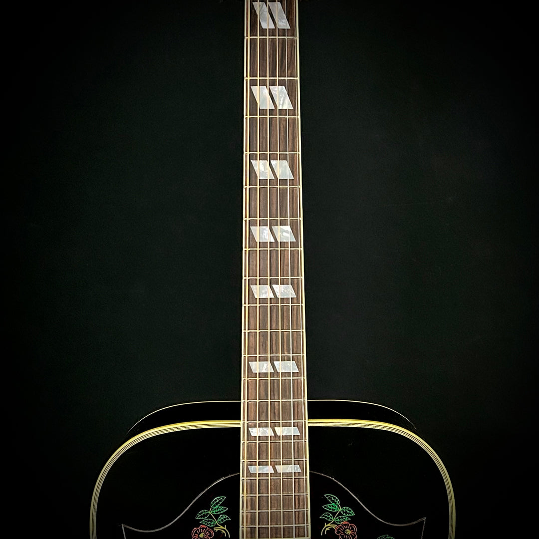 Gibson Dove Quilt Double Pickguard - Trans Ebony