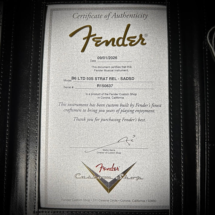 Fender Limited ‘50’s Stratocaster Relic Super Aged