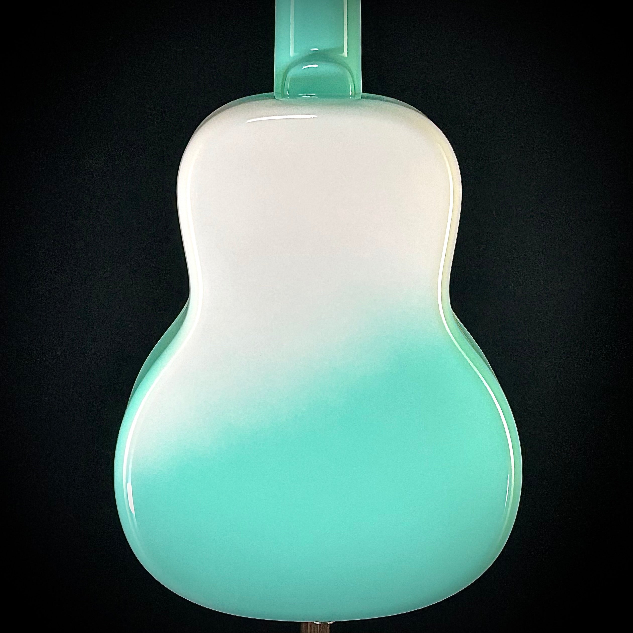 Bushman Carbon Fiber Ukulele w/Pu - Seafoam Green – Music Villa MT
