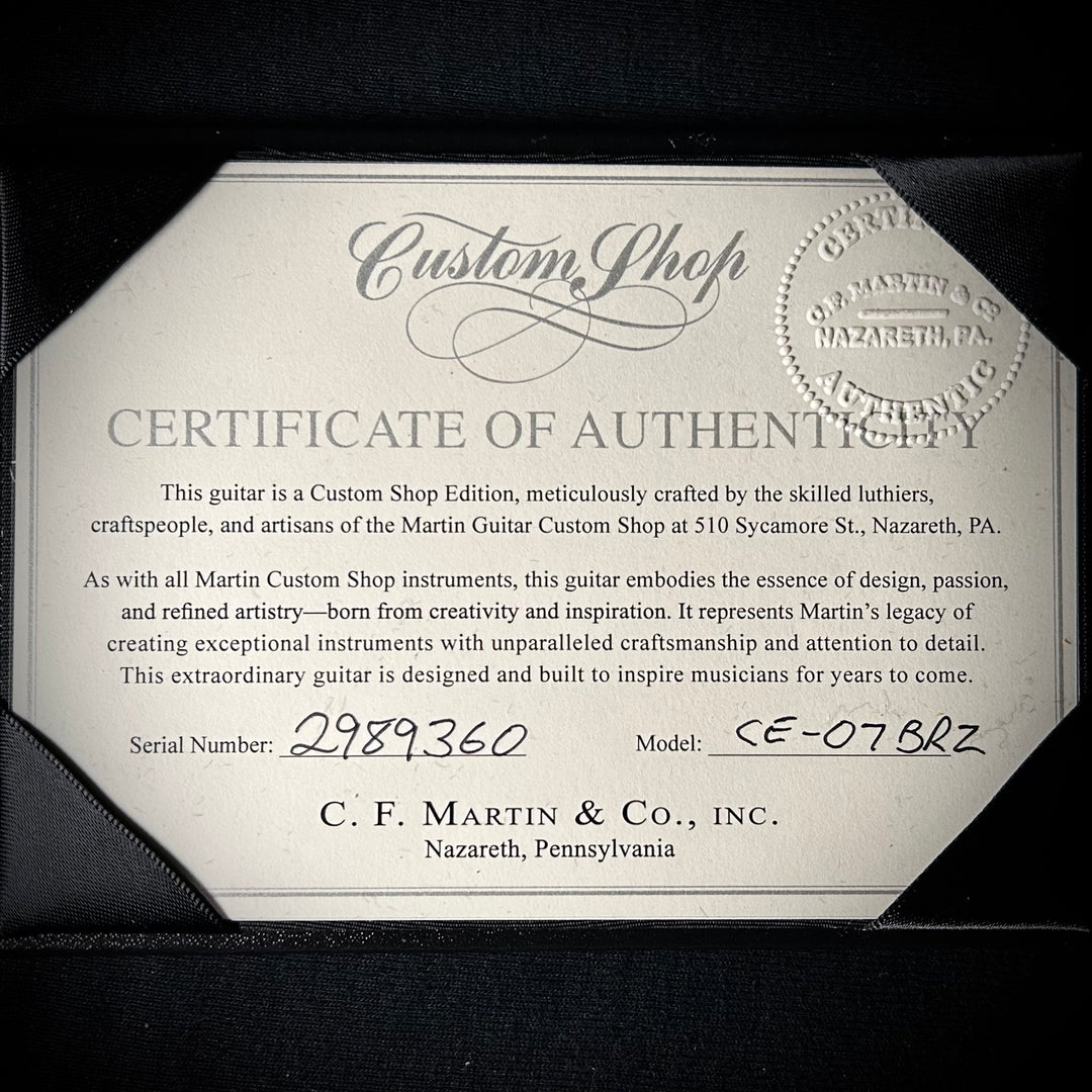 Martin Custom Shop 000-28 Authentic Stage 1 Aged - Brazilian Rosewood