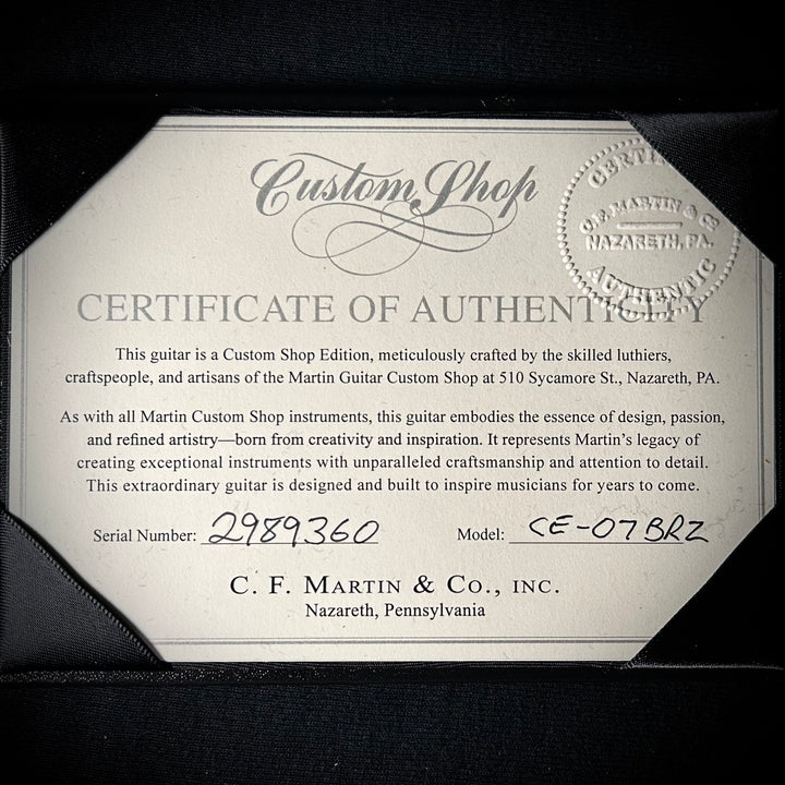 Martin Custom Shop 000-28 Authentic Stage 1 Aged - Brazilian Rosewood