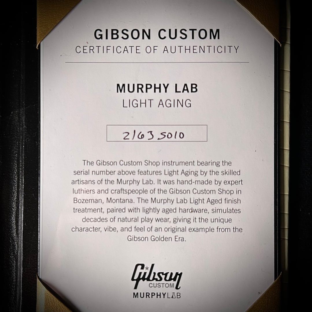 1963 Dove Murphy Lab Light Aged - Dark Natural