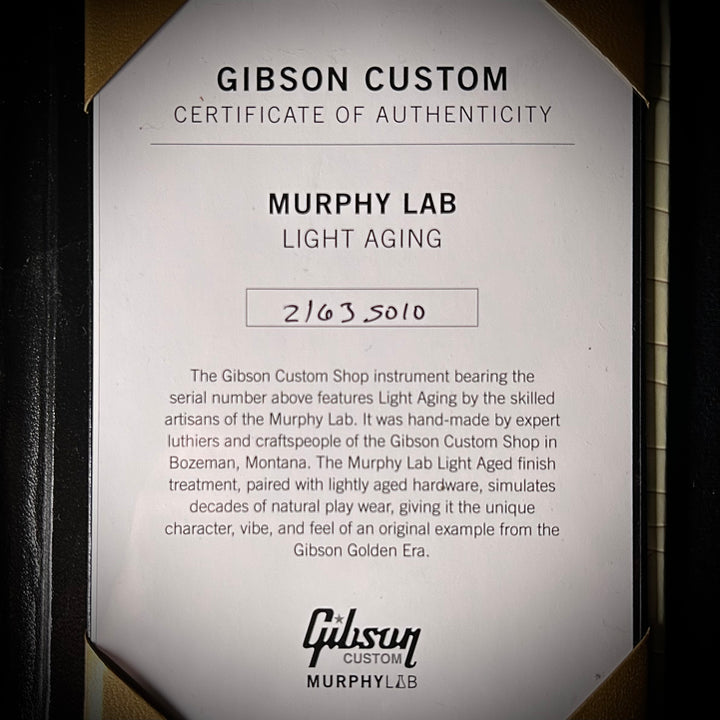 1963 Dove Murphy Lab Light Aged - Dark Natural