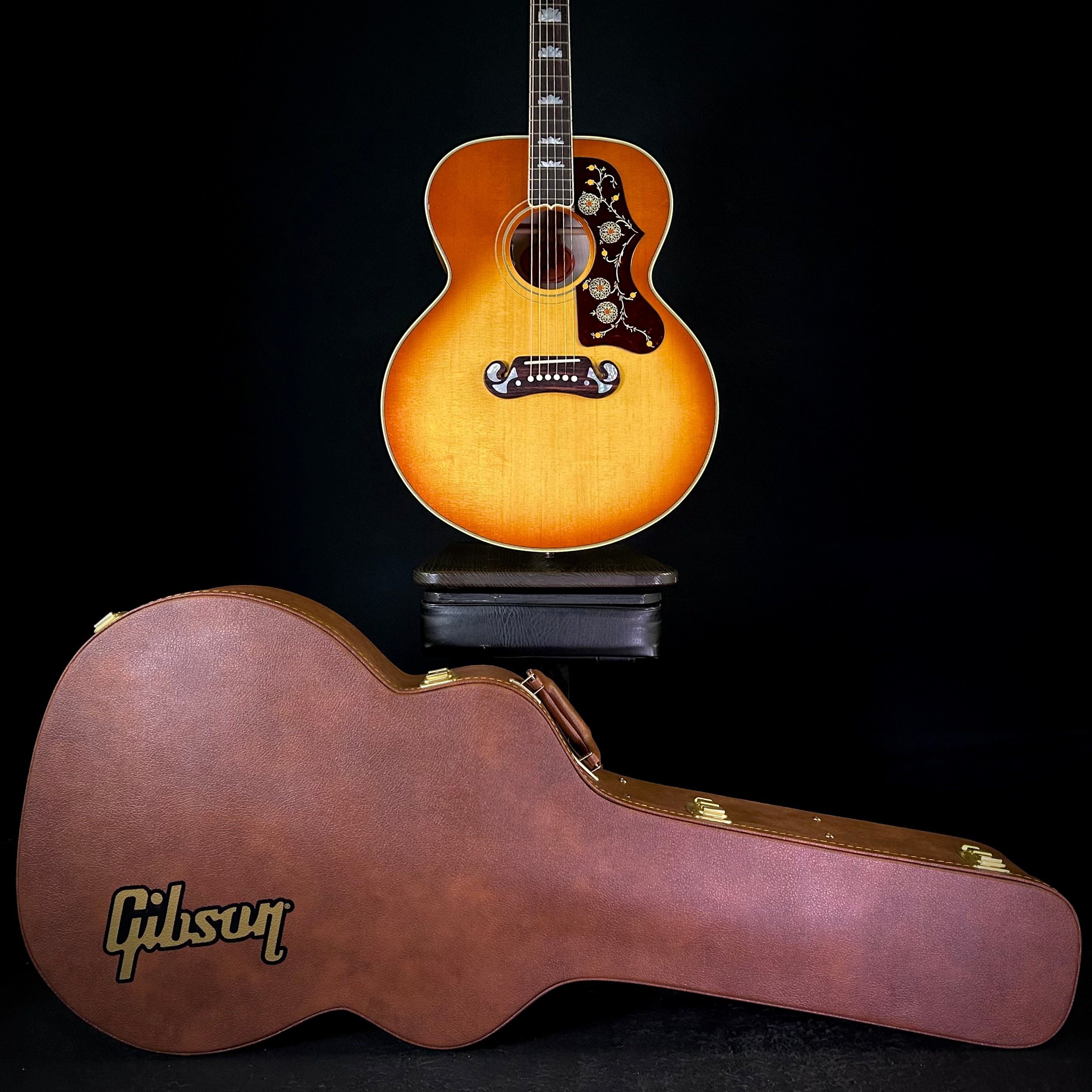 Gibson SJ-200 60's Original - Heritage Cherry Sunburst – Music