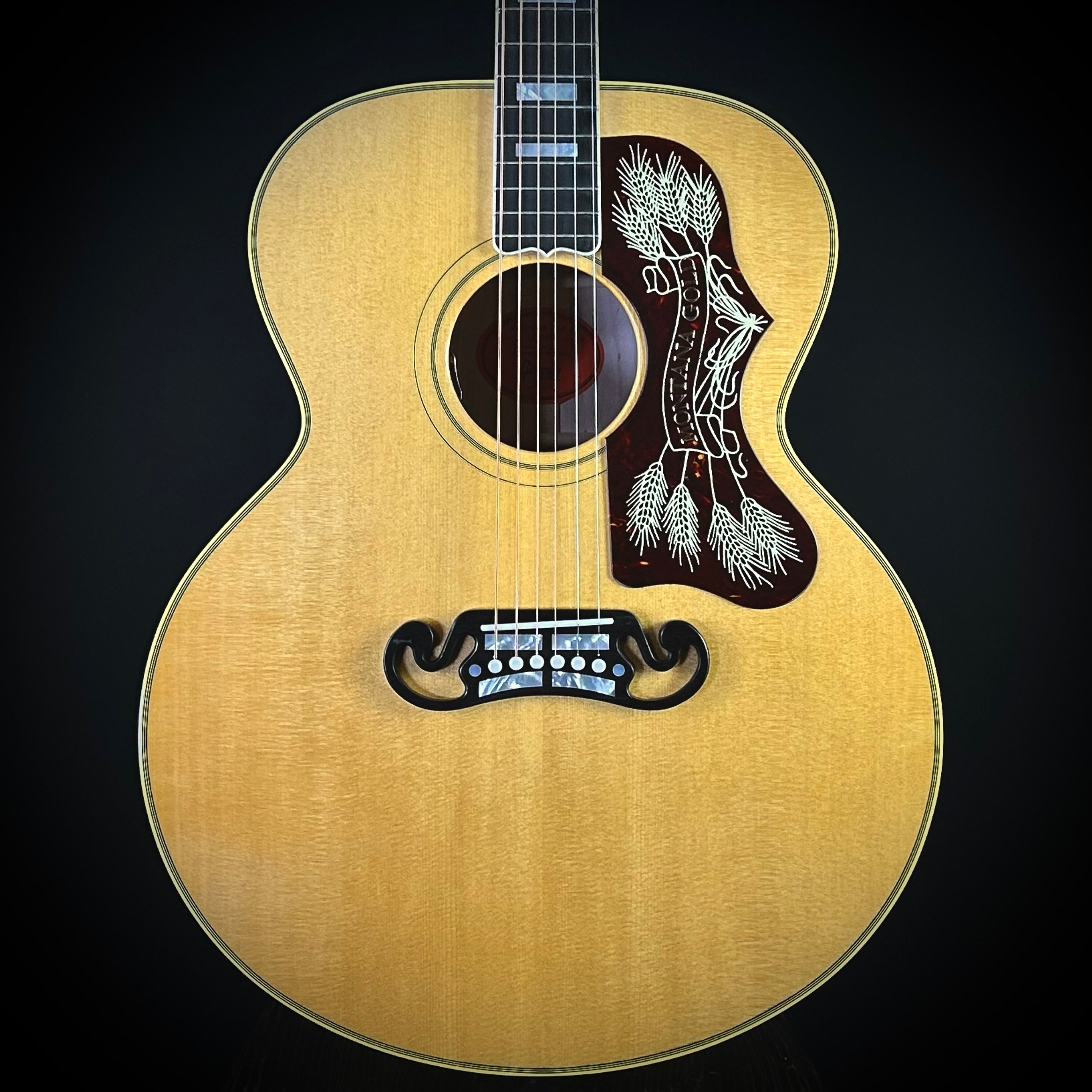 Gibson SJ-200 Montana Gold - Antique Natural – Music Villa MT