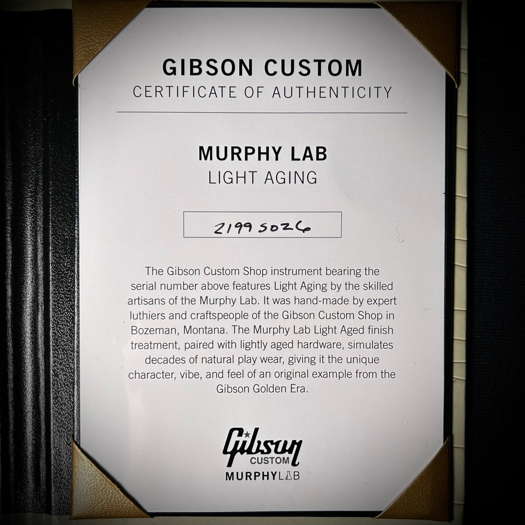1963 Dove Murphy Lab Light Aged - Dark Natural
