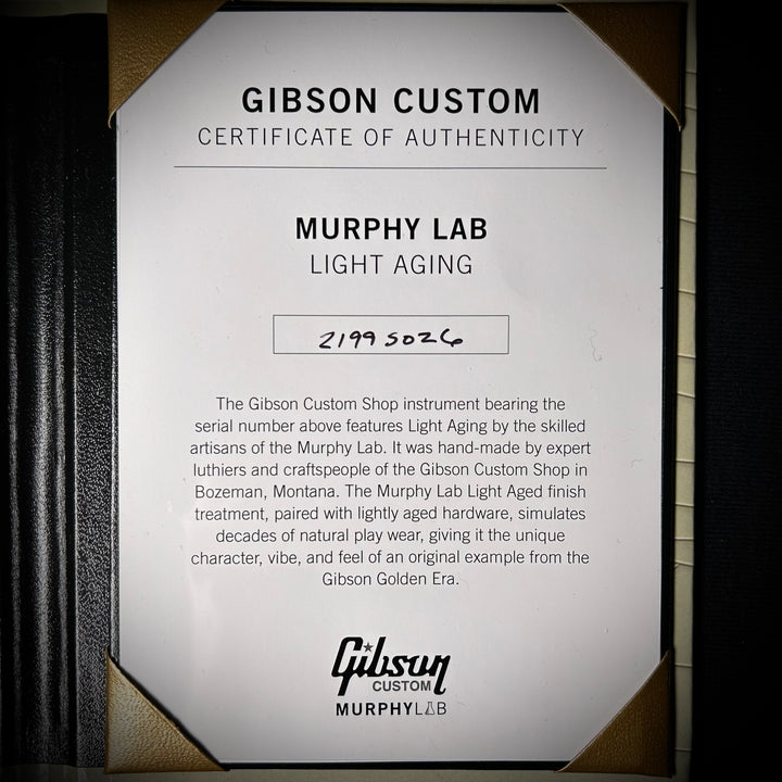 1963 Dove Murphy Lab Light Aged - Dark Natural