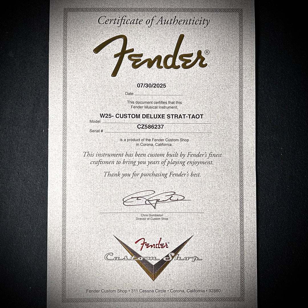 Fender Custom Shop Deluxe Stratocaster NOS