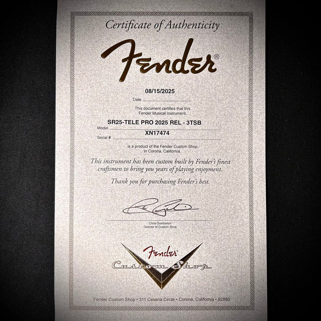 Fender Custom Shop Telecaster Pro Relic