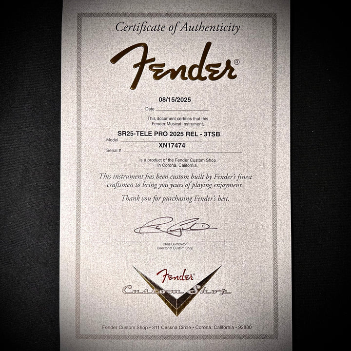 Fender Custom Shop Telecaster Pro Relic