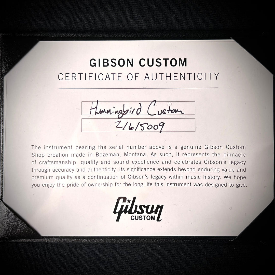 Gibson Hummingbird Custom Koa
