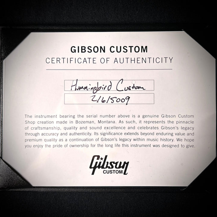 Gibson Hummingbird Custom Koa