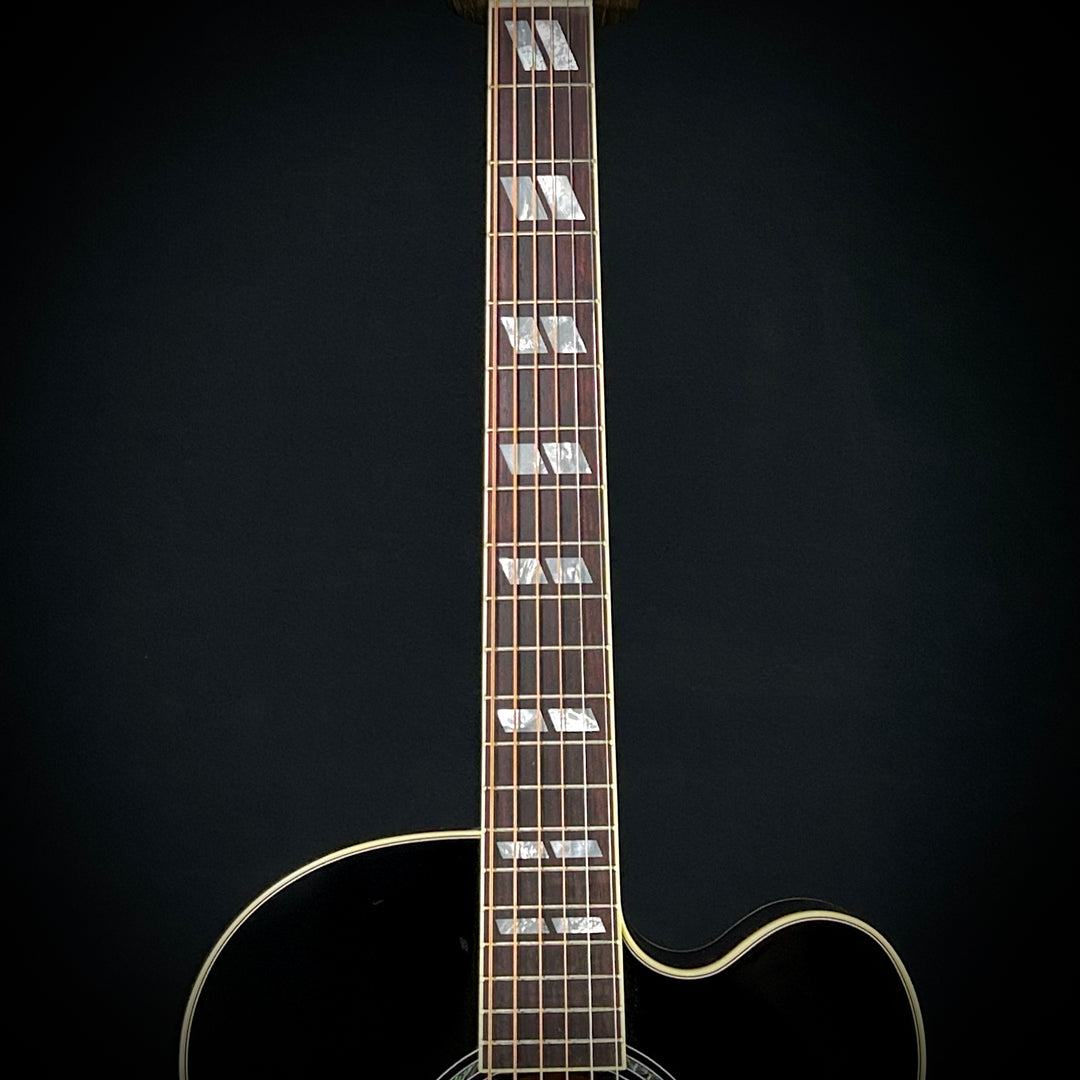 Gibson MV Custom J-185 EC - Trans Black