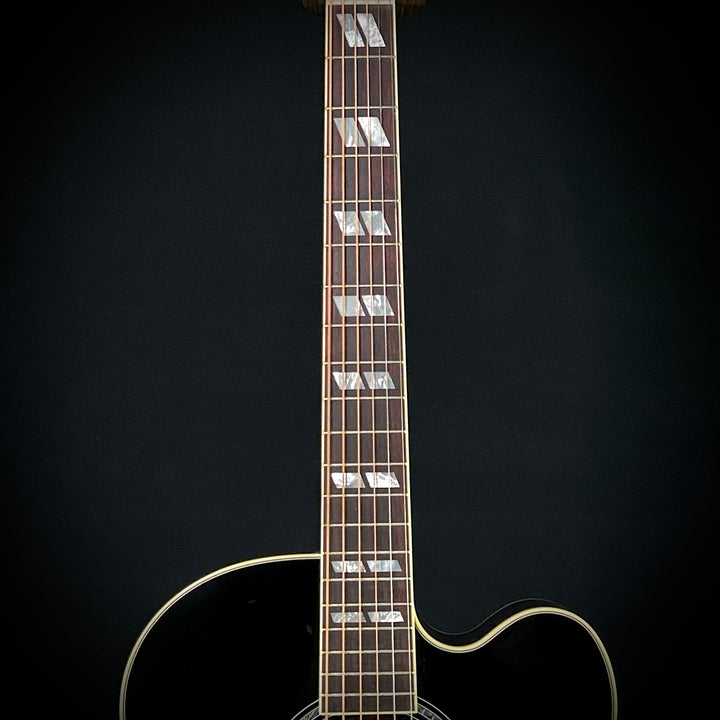 Gibson MV Custom J-185 EC - Trans Black