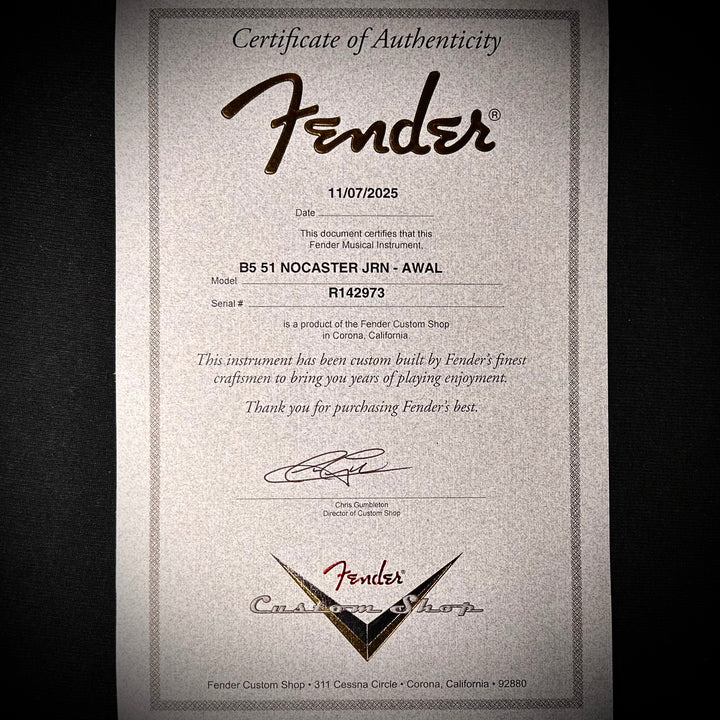 Fender Custom Shop ‘51 Nocaster | Journeyman Relic