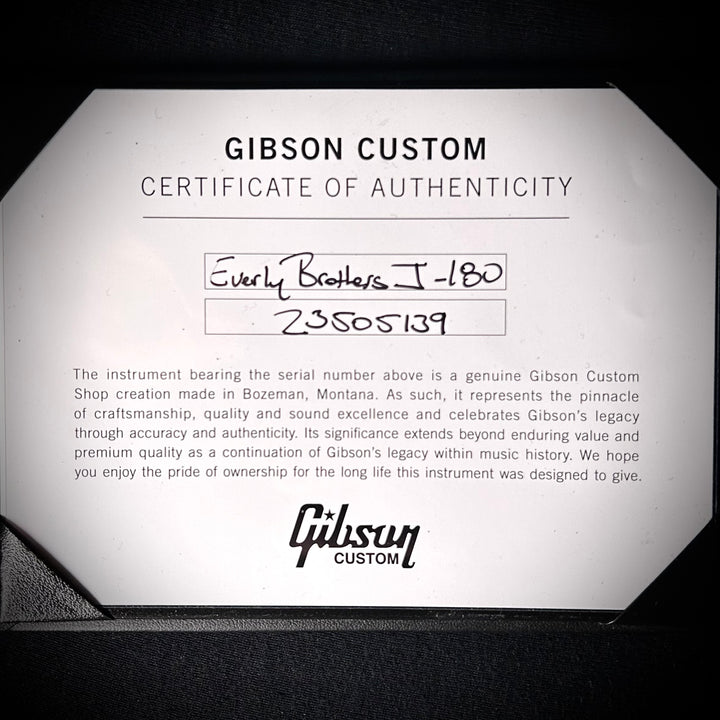 Gibson Everly Brothers J-180 - Cherry