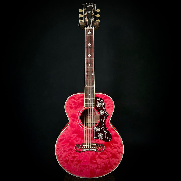Gibson MV Custom Parlor SJ-200 - Trans Pink