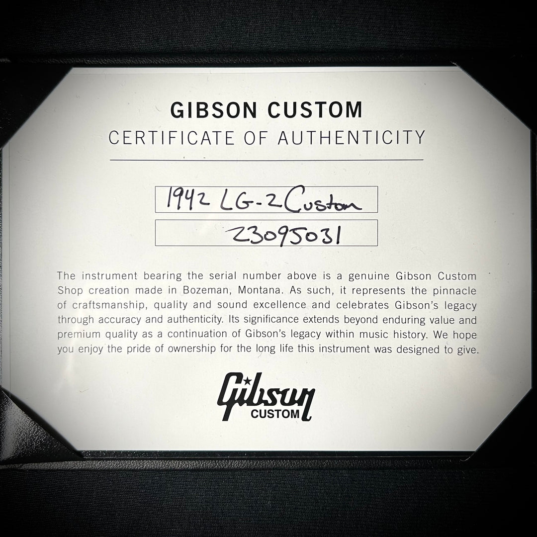 Gibson 1942 LG-2 Custom - AJ Inlays