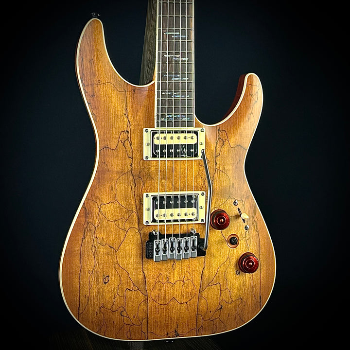 Schecter C-1 Exotic - Spalted Maple