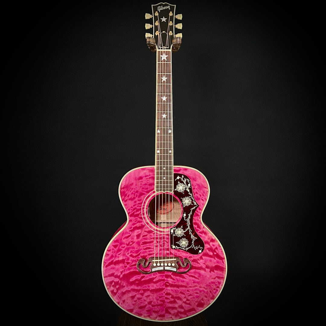 Gibson MV Custom Parlor SJ-200 - Trans Pink