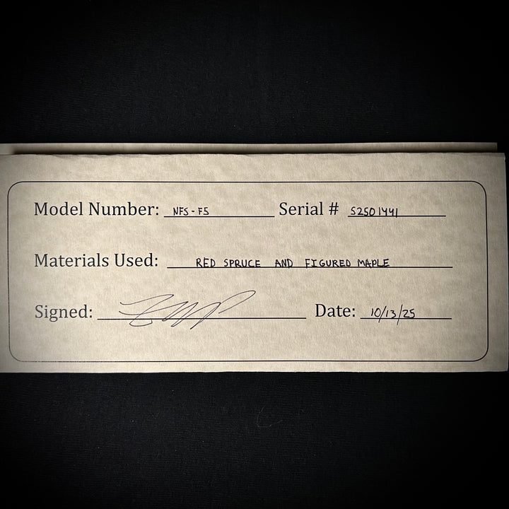 Northfield NFS-F5 - Adirondack Spruce