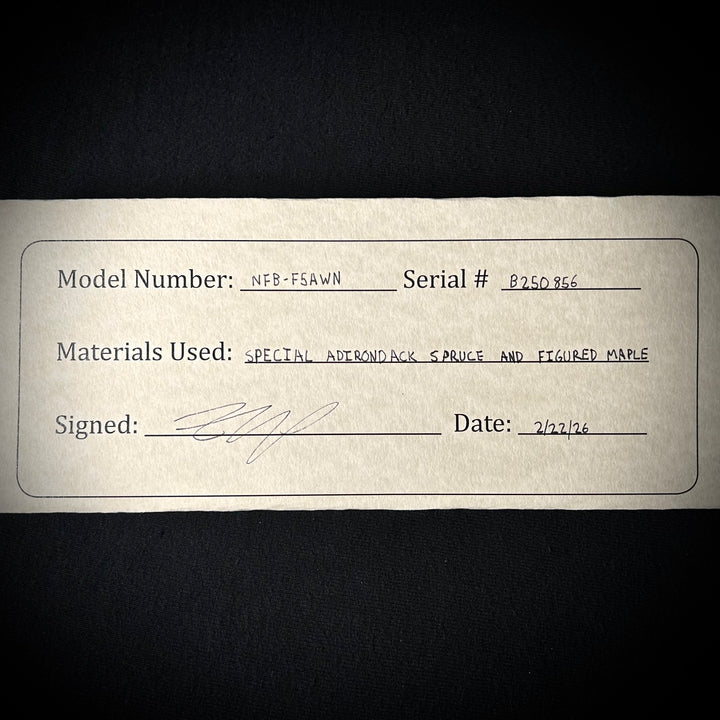 Northfield Instruments NFB-F5 Wide Nut Adirondack  - Sunburst